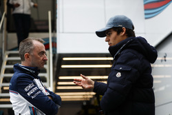 Paddy Lowe, Williams technical director, Lance Stroll, Williams