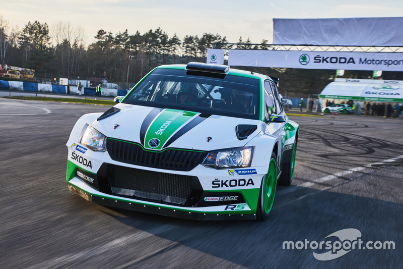 Pontus Tidemand, Jonas Andersson, Skoda Fabia R5, Skoda Motorsport