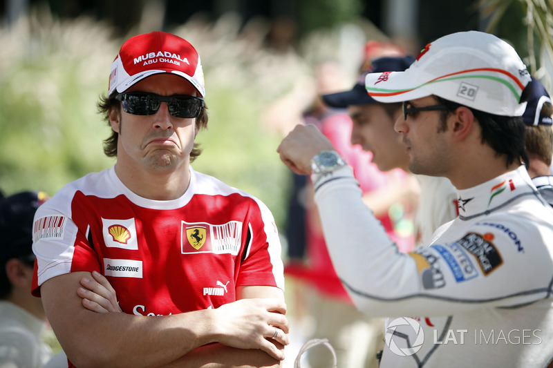 Fernando Alonso, Ferrari, Vitantonio Liuzzi, Force India