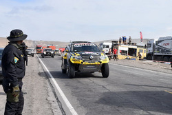 Renault Duster durante il trasferimento