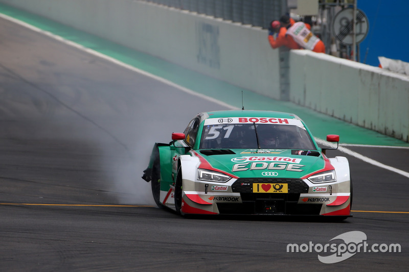 Nico Müller, Audi Sport Team Abt Sportsline, Audi RS 5 DTM, dopo l'incidente