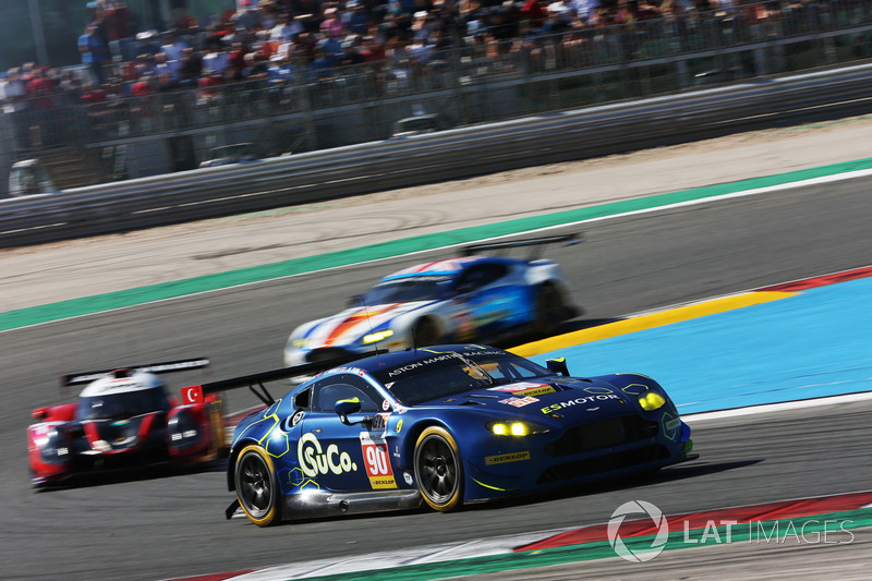 #90 TF Sport, Aston Martin V8 Vantage: Salih Yoluc, Euan Hankey, Nicki Thiim