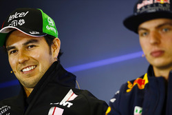 Sergio Perez, Force India, Max Verstappen, Red Bull Racing