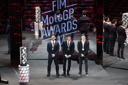 Marc Marquez, Repsol Honda Team, Andrea Dovizioso, Ducati Team, Maverick Viñales, Yamaha Factory Rac