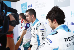 Sébastien Buemi, Renault e.Dams, parla con i media