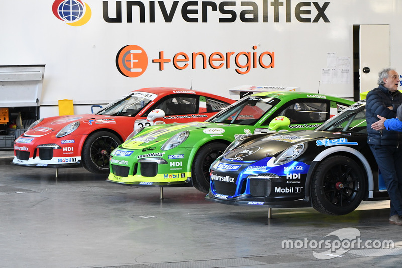 Porsche 911 GT3 Cup nel Paddock