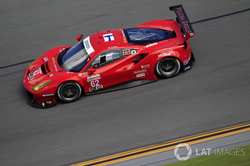 #62 Risi Competizione Ferrari 488 GTE: Toni Vilander