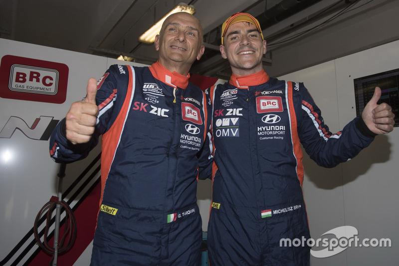 Gabriele Tarquini, BRC Racing Team Hyundai i30 N TCR e Norbert Michelisz, BRC Racing Team Hyundai i30 N TCR
