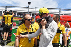 Nico Hulkenberg, Renault Sport F1 Team on the grid