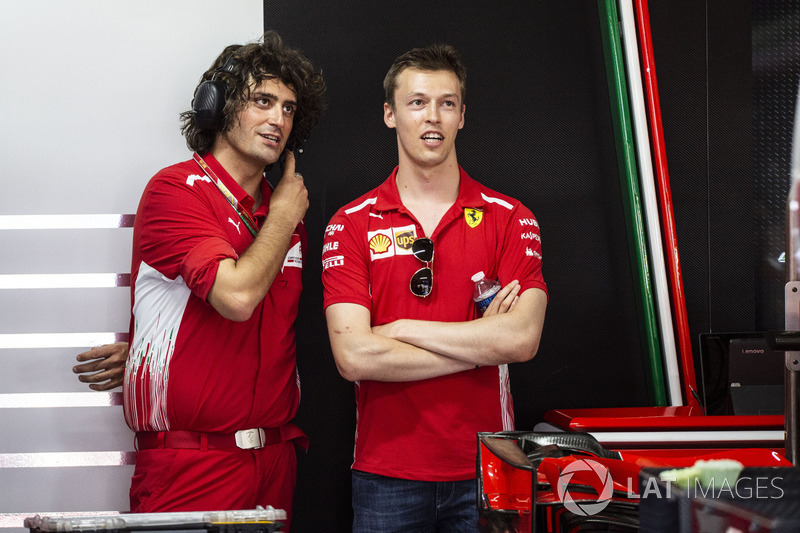 Daniil Kvyat, Ferrari, Marco Matassa, Ferrari