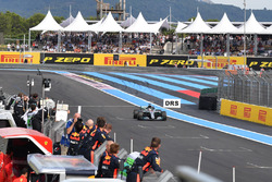 Le vainqueur Lewis Hamilton, Mercedes AMG F1 W09