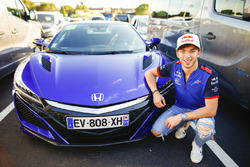 Pierre Gasly, Toro Rosso met een Honda NSX
