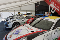 Le Porsche 911 GT3 Cup del team Tsunami RT