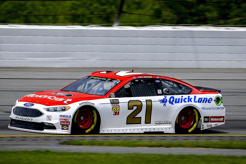 20. Paul Menard, Wood Brothers Racing, Ford Fusion Motorcraft / Quick Lane Tire & Auto Center