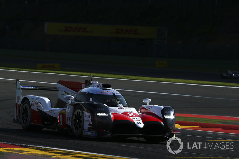 #8 Toyota Gazoo Racing Toyota TS050: Sébastien Buemi, Kazuki Nakajima, Fernando Alonso