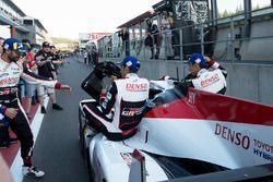 Race winners #8 Toyota Gazoo Racing Toyota TS050: Sébastien Buemi, Kazuki Nakajima, Fernando Alonso 