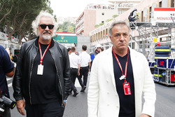 Flavio Briatore ve Jean Alesi