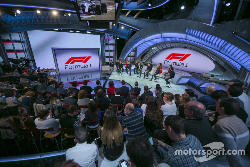 Presentación de la temporada 2018 de MotoGP y F1 de Movistar +