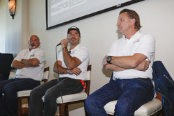 Bobby Rahal, Oriol Servia and Stefan Johansson announce a Scuderia Corsa entry in the Indy 500
