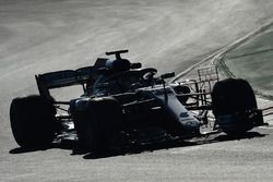 Lewis Hamilton, Mercedes-AMG F1 W09 with aero sensors