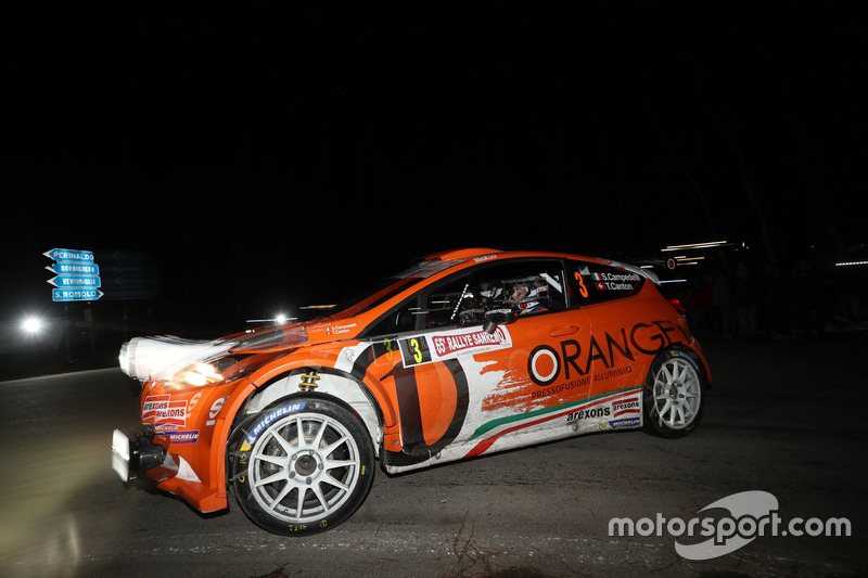 Simone Campedelli, Tania Canton, Ford Fiesta R5, Orange1 Racing