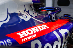 Honda logo op de Toro Rosso