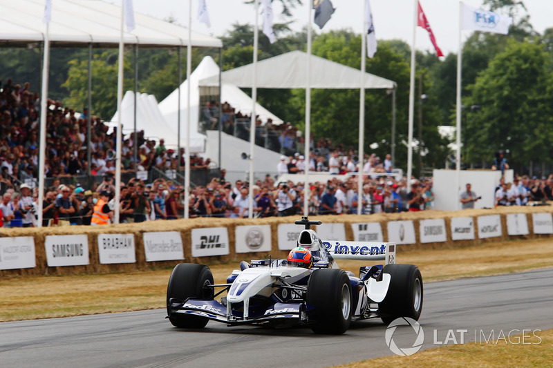 Karun Chandhok in the Williams FW26 BMW