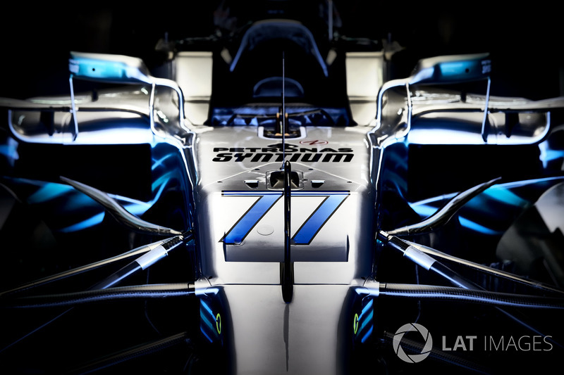 El coche de Valtteri Bottas, Mercedes AMG F1 W09