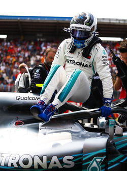 Valtteri Bottas, Mercedes AMG F1, sur la grille