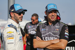 Jimmie Johnson, Hendrick Motorsports, Chevrolet Camaro Lowe's / Jimmie Johnson Foundation and crew chief Chad Knaus