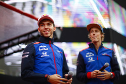Pierre Gasly, Toro Rosso ve Brendon Hartley, Toro Rosso