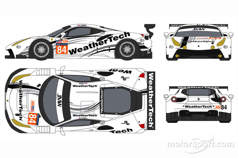 JMW Motorsport con Weathertech