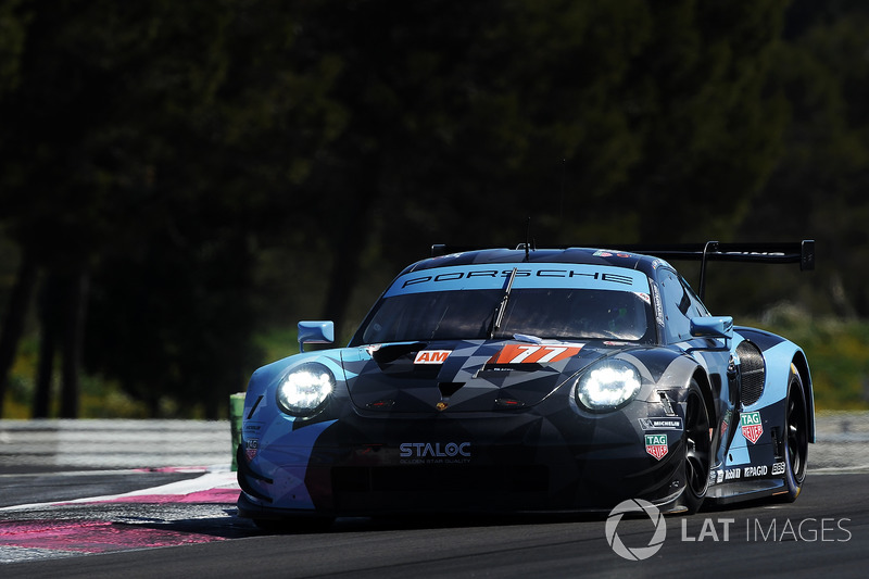 #77 Proton Competition Porsche 911 RSR: Christian Ried, Julien Andlauer, Matt Campbell