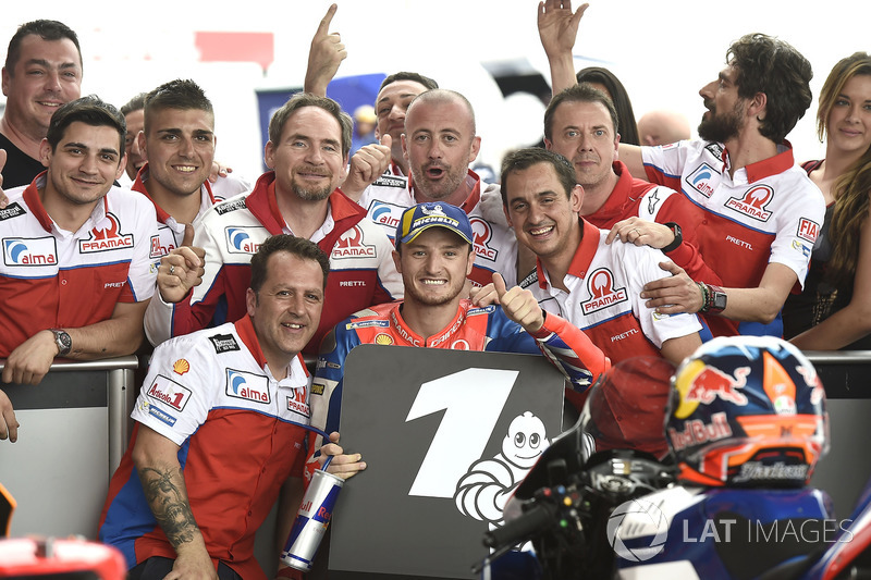 2018: milagrosa primera pole de Jack Miller, Pramac Racing