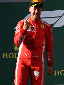 Переможець Себастьян Феттель, Ferrari