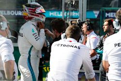 Lewis Hamilton, Mercedes AMG F1, on the grid