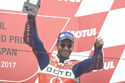 Podium: derde plaats Danilo Petrucci, Pramac Racing