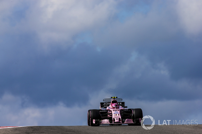 Esteban Ocon, Sahara Force India F1 VJM10