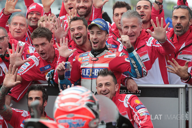 Race winner Andrea Dovizioso, Ducati Team