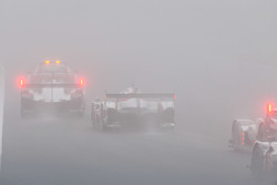 Safety car with fog