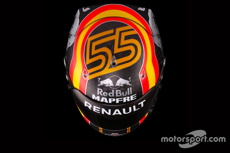 Kask, Carlos Sainz Jr., Renault Sport F1 Team