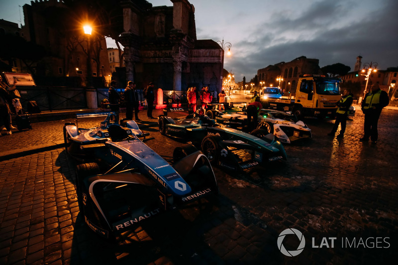 Sébastien Buemi, Renault e.Dams, Nelson Piquet Jr., Jaguar Racing, Lucas di Grassi, Audi Sport ABT S