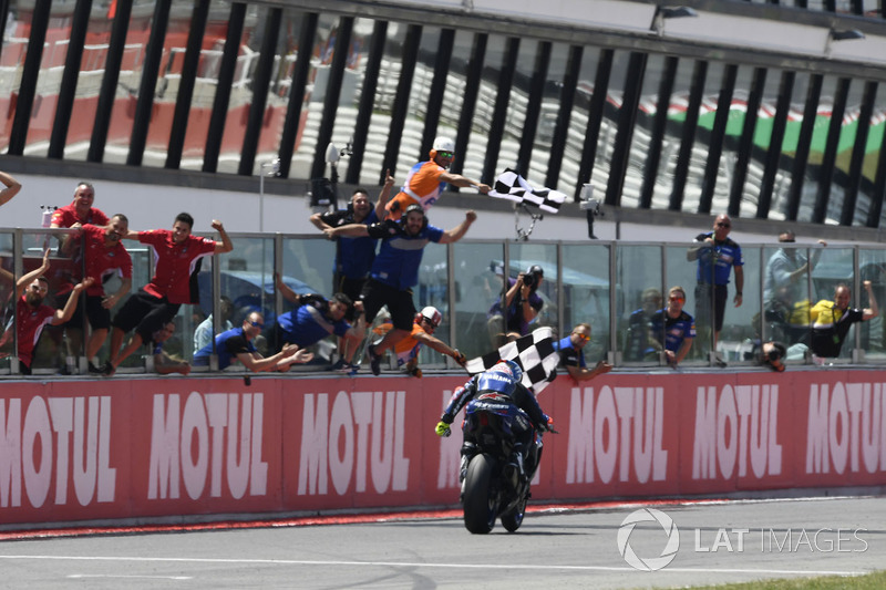 Il vincitore della gara Federico Caricasulo, GRT Yamaha Official WorldSSP Team