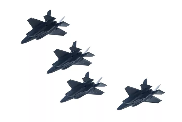 Lockheed Martin F-35A Lightning II flyover