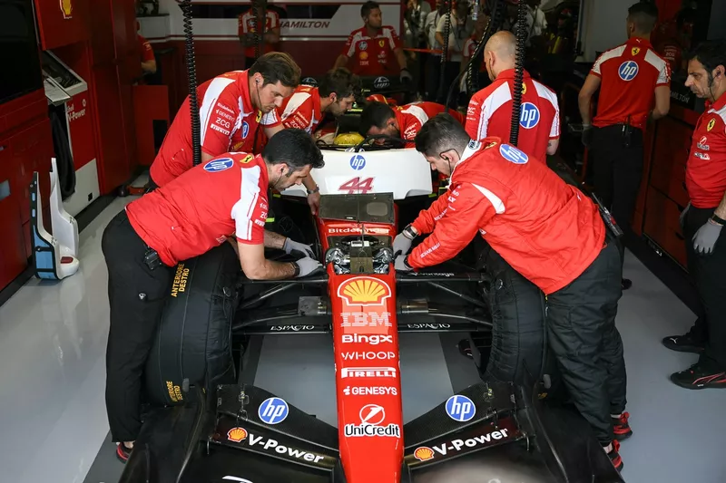 Lewis Hamilton, Ferrari
