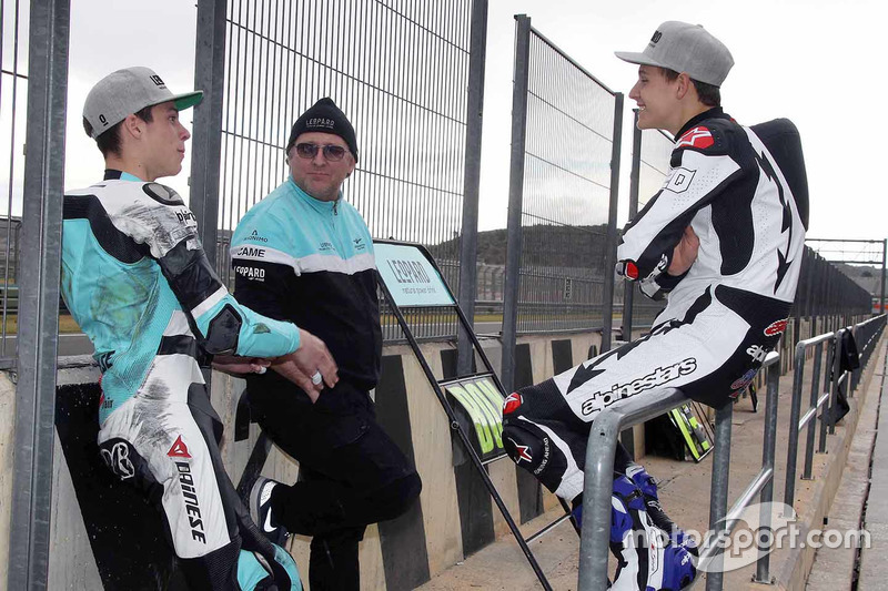Joan Mir, Leopard Racing y Fabio Quartararo, Leopard Racing
