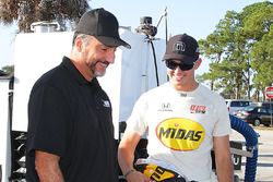 Engineer Bill Pappas and Graham Rahal