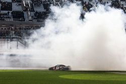 Race winner Denny Hamlin, Joe Gibbs Racing Toyota