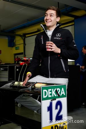 George Russell, HitechGP, Dallara F312 - Mercedes-Benz