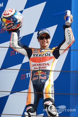 Race winner Dani Pedrosa, Repsol Honda Team